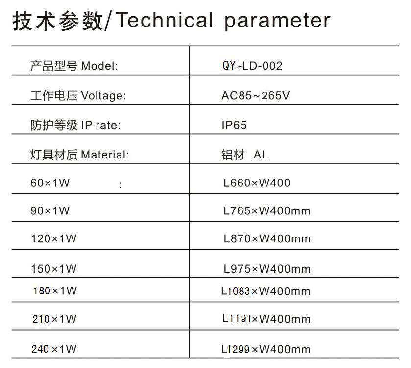 QY-LD-002路燈